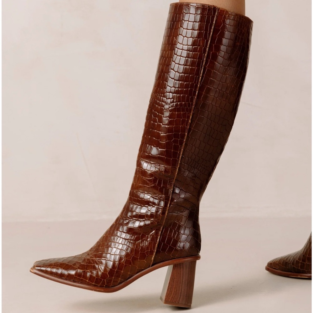 Alohas East Alli Brown Leather Boots